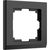 Рамка Werkel W0011808 на 1 пост (черный) a050908 
