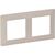 Универсальная рамка Legrand Valena Life 2 поста слоновая кость Leg 754042 – изображение 3