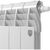 Радиатор ROYAL THERMO BiLiner 350/Bianco Traffico VDR - 8 секций НС-1309708 – изображение 2