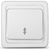 Выключатель UNIVersal Валери 1 клавиша, проходной, белый В0025 