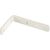 Кронштейн Невский Крепеж бытовой белый 60х100х20х4 мм 810139 – изображение 2