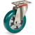 Колесо с вращающейся опорой и пластиной крепления (200 мм; 700 кг) Tellure rota 627516 