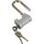 Навесной замок ЕРМАК Алюминий 60 мм, с длинной дужкой 468-366 – изображение 2