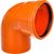 Отвод наружной канализации RTP 110 мм, 87 градусов 11648 – изображение 2