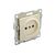 Розетка GUSI ELECTRIC Ugra МЕХ 1-ой б/з с з/ш, СУ, 16А, 250В, бежевый С11Р2-003 – изображение 2