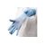 Нитриловые перчатки с текстурированными пальцами Puretech Neutrino 24 см, XL, голубые, 50пар G1054 – изображение 3