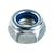 Самоконтрящаяся гайка Стройметиз М6 DIN 985, цинк уп. 14 шт 3040041 