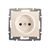 Розетка LEZARD RAIN б/ з керамика жемчужно-белый перламутр 703-3088-121 