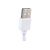 Rombica Кабель USB - Lightning MFI, ПВХ Плоский, 1м, белый DIGITAL MR-01 CB-MR01W – изображение 2