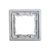 Декоративная рамка Simon, 1 пост, Original, S82 Detail, серый в белые звёзды-белый 8200610-223 – изображение 3