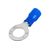 Кольцевой изолированный наконечник REXANT, диам. 6.5 мм, 1.5-2.5 кв.мм, синий 08-0035 – изображение 2