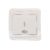 Выключатель UNIVersal Валери 1 клавиша, проходной с подсветкой белый В0125 