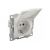 Розетка GUSI ELECTRIC Ugra МЕХ 1-ой с/з с з/ш и крышкой, СУ, 16А, 250В, белый С11Р91-001 – изображение 2