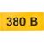 Самоклеящаяся этикетка IEK 90х38 мм, символ ""380В"" YPC10-0380V-3-021 – изображение 4