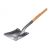 Короткая туристическая совковая лопата из рельсовой стали с черенком ZOLDER 128277 – изображение 2