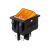 Клавишный выключатель Emas с подсветкой, жёлтая клавиша, 2НО, 250В AC, 16А A14B1S11 – изображение 3