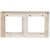 Рамка Legrand - 2 поста - INSPIRIA - слоновая кость 673941 – изображение 2