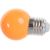 Декоративная светодиодная лампа Volpe LED-G45-1W/ORANGE/E27/FR/С UL-00005650 – изображение 3