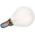 Светодиодная лампа Uniel LED-G45-6W/WW/E14/FR PLS02WH. Форма шар, матовая. UL-00000303 