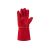 Спилковые краги Фабрика перчаток Трэк Люкс Красные ПЕР-ТР-PW-120 – изображение 3