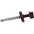 Кровельный саморез Госкреп 4,8х35 RAL 3005 красное вино 10 шт., подвес 2-0019060 