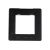 Рамка для розеток и выключателей ЭРА Серия 12 12510106 на 1 пост, Сатин, черный Б0052504 – изображение 2