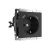 Розетка WERKEL W1171508 с заземлением, шторками и USBх2 черный матовый a051617 