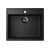 Кухонная мойка ULGRAN U-104 черный U-104-308 