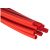 Термоусадочная клеевая трубка КВТ, ТТК 3:1-6/2 красная 67233 