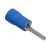 Изолированный штыревой круглый наконечник IEK НкИш, 1.5-2.5, 100шт, ИЭК, синий UNL11-L23-A27 