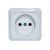 Одноместная розетка АБК-СИЛА без заземляющего контакта 16А 220В керамика "АЛЬТАИР" белая 5400301 – изображение 2