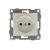 Механизм розетки GUSI ELECTRIC 1-ой без заземления, с защитными шторками, СУ, 16А, 250В, жемчуг С10Р2-028 