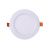Встраиваемый светильник Jazzway PPL-R 6w 4000K IP40 WH d120мм круглый 5008465A 