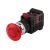 Кнопка ЭРА AEAL22 Грибок, с фиксацией, красный, d=22мм, 240В, 1з+1р, 10/400/4000 Б0045638 – изображение 5