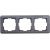 Рамка Werkel W0032104 на 3 поста графит a051268 