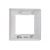 Рамка для розеток и выключателей ЭРА Серия 12 12510101 на 1 пост, Сатин, белый Б0052499 – изображение 2