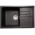 Кухонная мойка GranAlliance GA-41 черный GA-41-308 