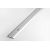 Порог прямой алюминиевый ЛУКА (25 мм, 1,8 м, без покрытия) 00000001333 