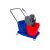 Уборочная тележка BRABIX 2 съемных ведра 23 л, механический отжим, пластиковый каркас 606659 