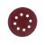 Круги шлифовальные алюминий-оксидные с отверстиями (5 шт; 125 мм; Р600) FIT 39678 – изображение 3
