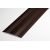 Порог прямой алюминиевый (78 мм; 0.9 м; декоративный; дуб венге) Лука УТ000002225 