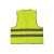 Сигнальный жилет ГРАНДМАСТЕР 2 светоотражающие полосы, лимонный, XL/52-54, эконом 610840 – изображение 2