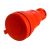 Разъём-штепсель AY-KA каучук c заземлением 16A IP44 красный 5511701 – изображение 2