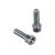 Болт с цилиндрической головкой и внутр. шестигранником Метизный двор 6x20 DIN 912, 100 шт. 4607159065773 