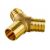 Штуцер соединительный тройной 25х25х25 мм латунь SANTRADE 9430 – изображение 3