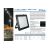 Светодиодный прожектор FERON 2835 SMD 400W 6400K IP65 AC175-265V/50Hz, черный, LL-927 41156 – изображение 12
