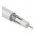 Коаксиальный кабель PROconnect LIGHT RG-6U, 75 Ом, CCS/Al/Al, 32%, бухта 100 м, белый 01-2251 