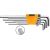 Набор шестигранников INGCO HEX 1.5-10мм Extra Long INDUSTRIAL HHK11092 