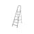 Стремянка Новая Высота сталь/алюминий, 6 ступеней 1130106 