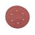 Лист шлифовальный (5 шт; 150 мм; 6 отверстий; Р320) для эксцентриковых шлифмашин REDVERG 6624199 